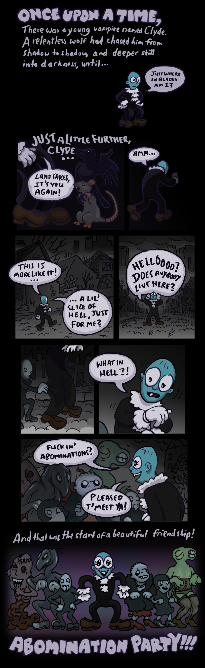 Party like the Damned.