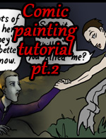 Comic Painting tutorial pt 2