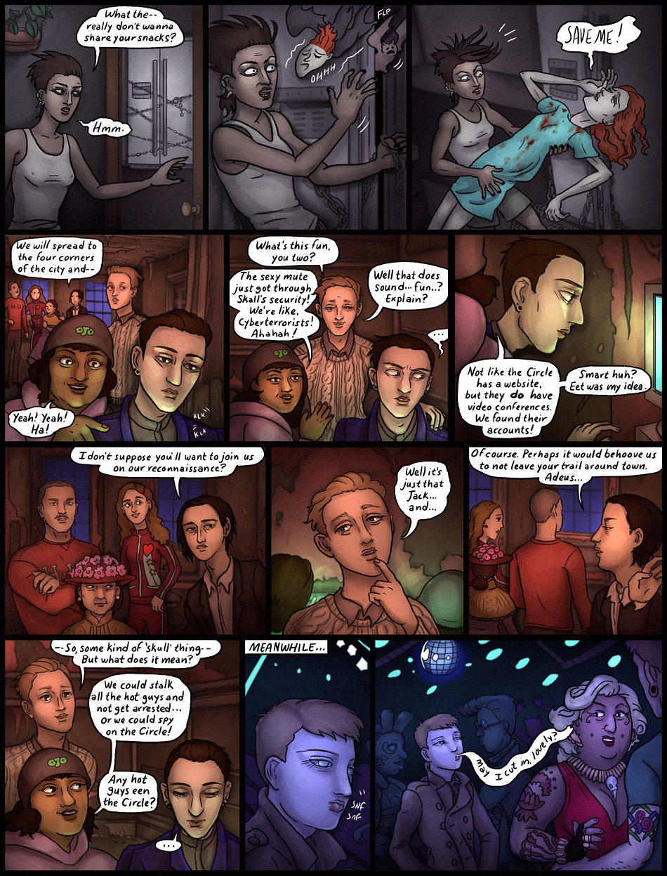 In which Lucricia releases the bats.