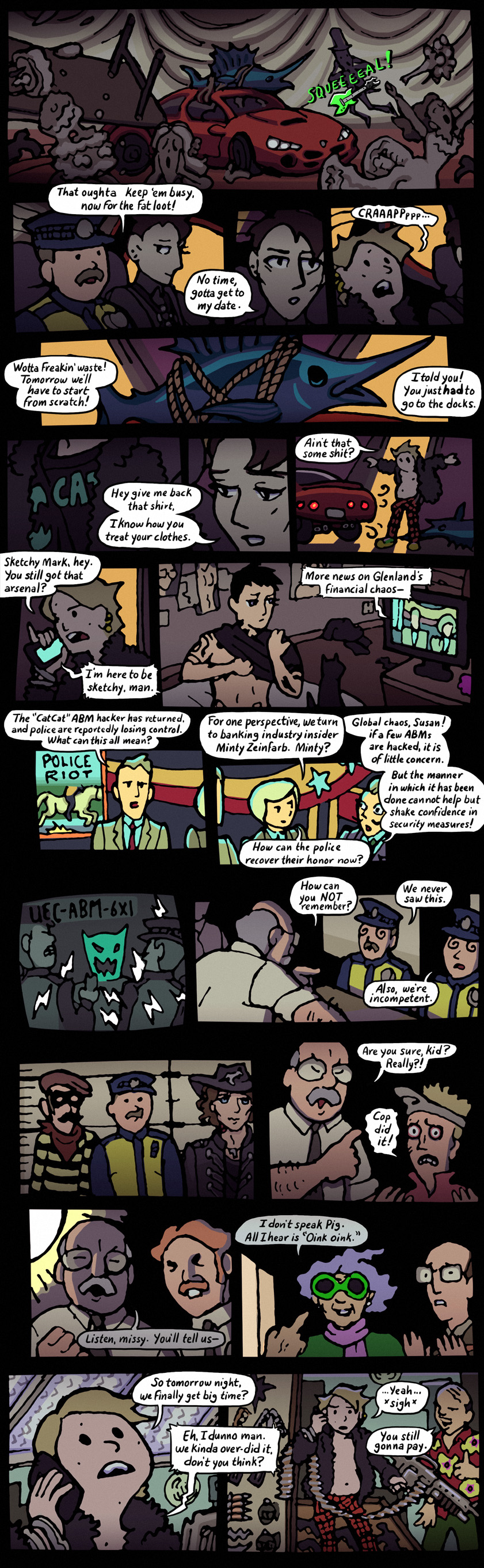 In which Sketchy Mark makes his only appearance.